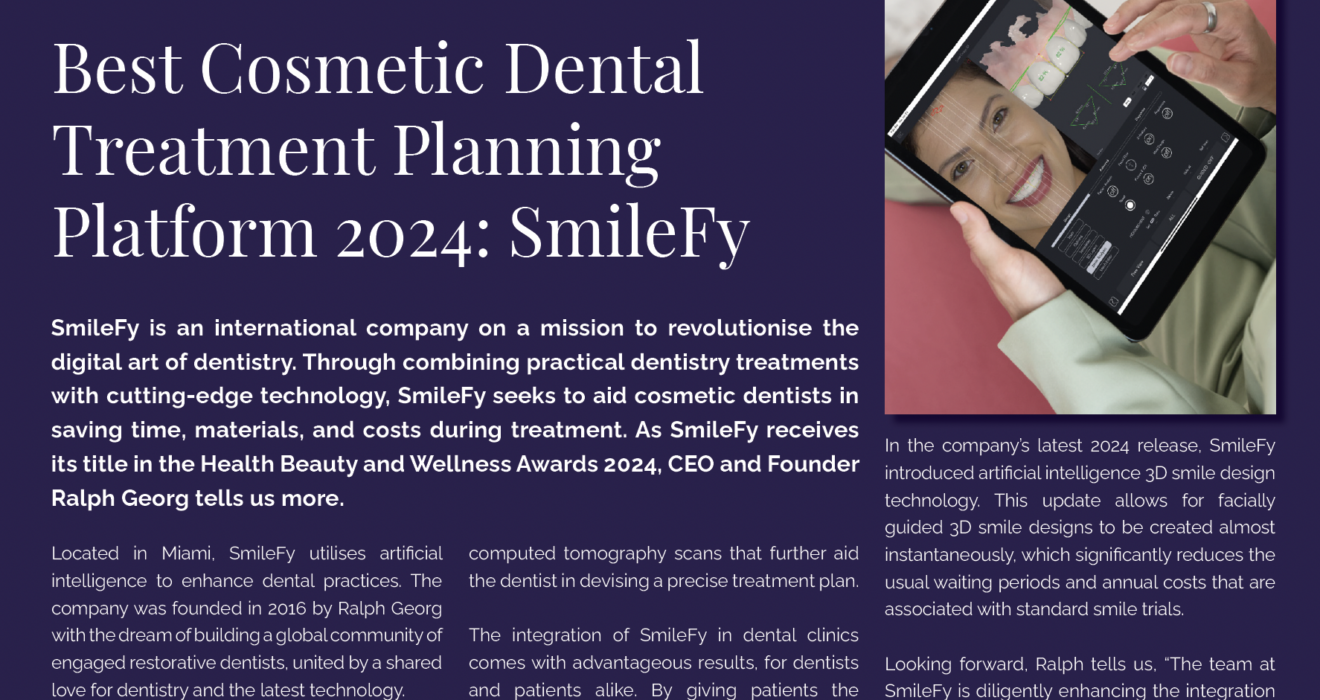 Best Cosmetic Dental Treatment Planning Platform 2024: SmileFy 